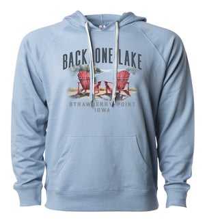 Red Chair Lake/River Personalized Hoodie